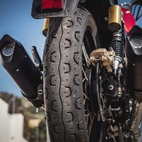 Exhaust compatible with Royal Enfield Interceptor 650 2021-2024, Furore Evo4 Nero, Dual Homologated legal slip-on exhaust including removable db killers, link pipes and catalysts