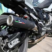 Esapament GPR compatibil cu Bmw S 1000 XR -M  2020 Evacuare slip-on de curse, inclusiv cot de legătură,M3 Black Titanium