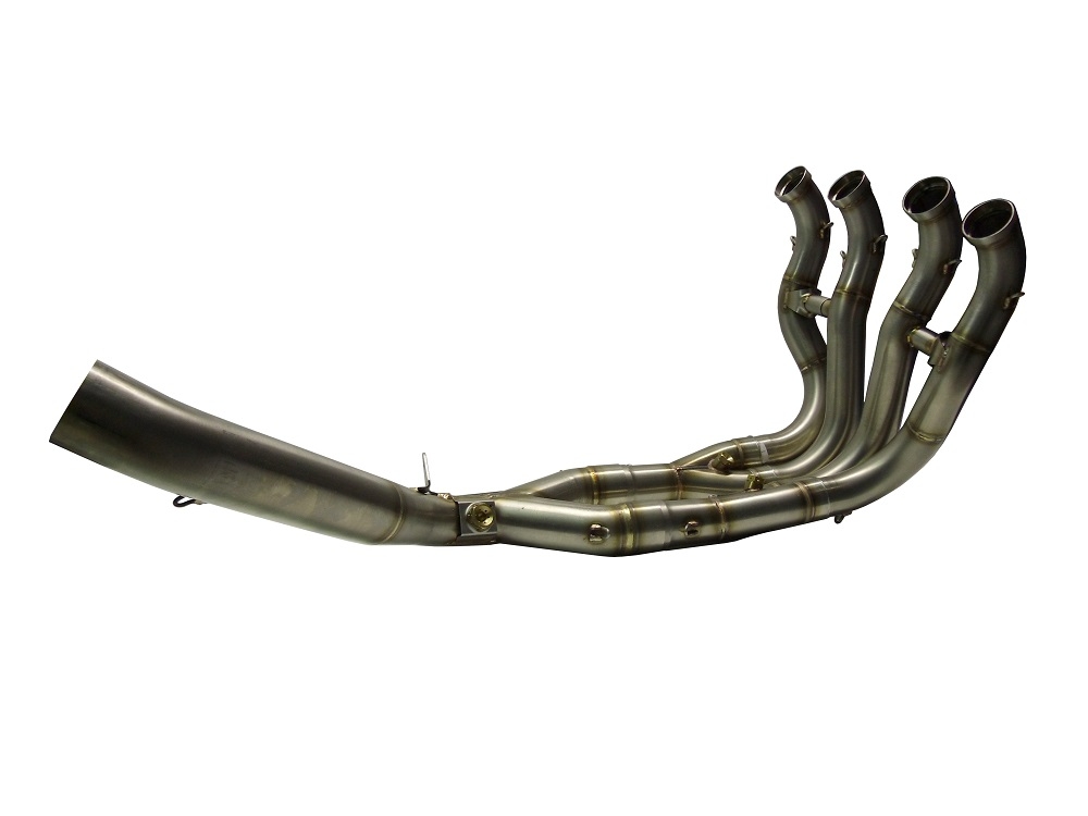 Exhaust compatible with Bmw S 1000 Rr 2009-2011, M3 Titanium Natural, Homologated legal full system exhaust, including removable db killer