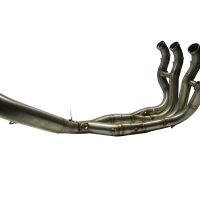 Exhaust compatible with Bmw S 1000 Rr 2009-2011, M3 Titanium Natural, Homologated legal full system exhaust, including removable db killer