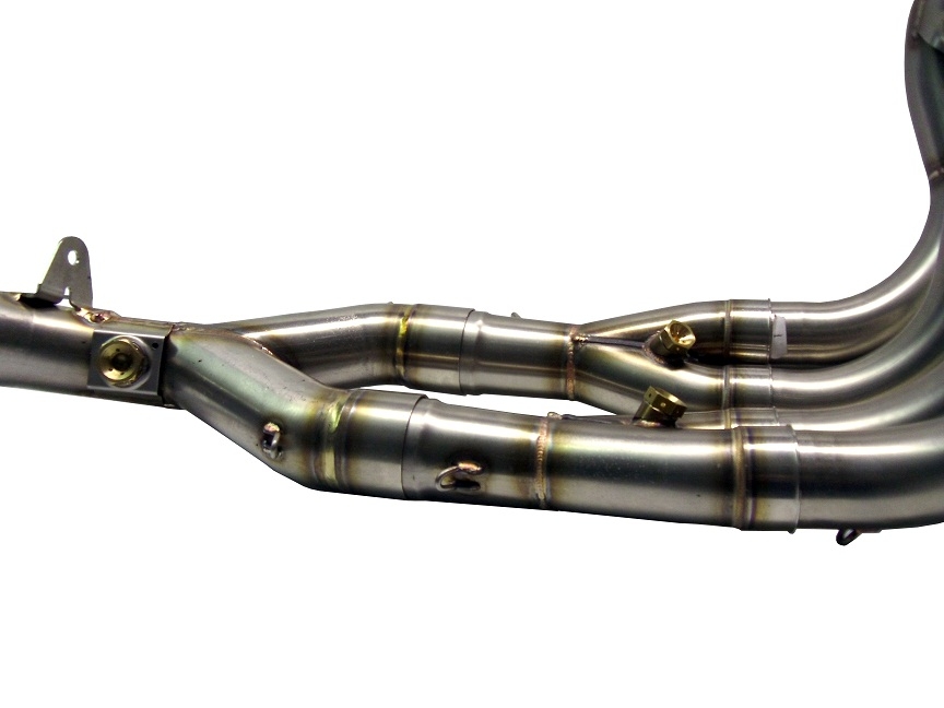 Exhaust compatible with Bmw S 1000 Rr 2009-2011, M3 Titanium Natural, Homologated legal full system exhaust, including removable db killer
