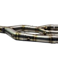 Exhaust compatible with Bmw S 1000 Rr 2009-2011, M3 Titanium Natural, Homologated legal full system exhaust, including removable db killer