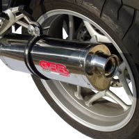 Esapament GPR compatibil cu Bmw R 1200 St -Rt 2003 Evacuare slip-on omologata, inclusiv db killer detașabil și cot de legătură,Trioval