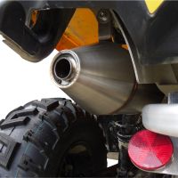 Esapament GPR compatibil cu Can Am Outlander 1000 MAX XMR XTP 2012 Evacuare slip-on omologata, inclusiv db killer detașabil și cot de legătură,Deeptone Atv