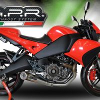 Esapament GPR compatibil cu Buell 1125 R -CR 2005 Sistem de evacuare omologat complet, inclusiv db killer detașabil,Powercone Evo