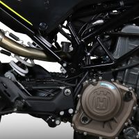 Esapament GPR compatibil cu Husqvarna Vitpilen 401 2018 Evacuare slip-on omologata, inclusiv db killer detașabil, cot de legătură și catalizator,Powercone Evo