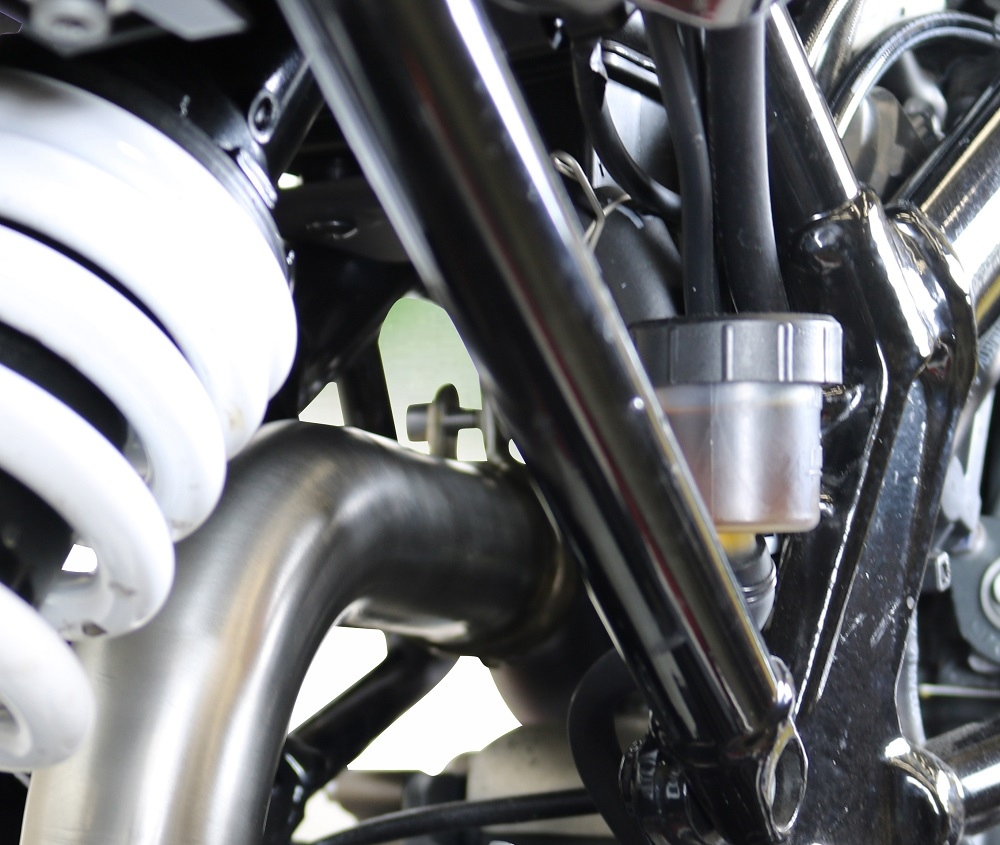 Esapament GPR compatibil cu Husqvarna Vitpilen 401 2018 Evacuare slip-on omologata, inclusiv db killer detașabil, cot de legătură și catalizator,Powercone Evo