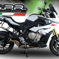 Esapament GPR compatibil cu Bmw S 1000 XR -M  2017 Evacuare slip-on omologata, inclusiv db killer detașabil și cot de legătură,Furore Evo4 Nero