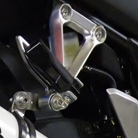 Esapament GPR compatibil cu Honda Cbr 300 R 2014 Evacuare slip-on de curse, inclusiv cot de legătură,Deeptone Inox