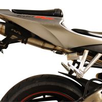 Esapament GPR compatibil cu Honda Cbr 600 Rr  2007 Evacuare slip-on omologata, inclusiv db killer detașabil și cot de legătură,Deeptone Inox