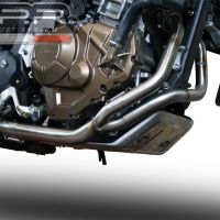 Exhaust compatible with Honda Crf 1000 L Africa Twin 2018-2020, Decatalizzatore, Decat pipe