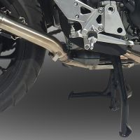 Exhaust compatible with Honda Vfr 800 X 2017-2020, Albus Evo4, Homologated legal slip-on exhaust including removable db killer and link pipe