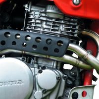 Exhaust compatible with Honda Dominator Nx 650 1988-2001, Decatalizzatore, Decat pipe