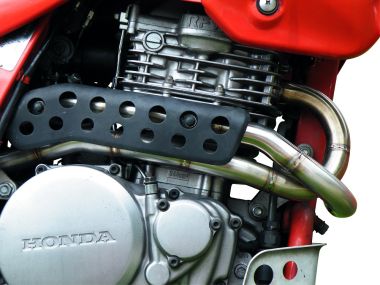 Exhaust compatible with Honda Dominator Nx 650 1988-2001, Decatalizzatore, Decat pipe
