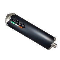 Esapament GPR compatibil cu Honda Sh 350 I.E. 2021 Evacuare slip-on omologata, inclusiv db killer detașabil, cot de legătură și catalizator,Evo4 Road
