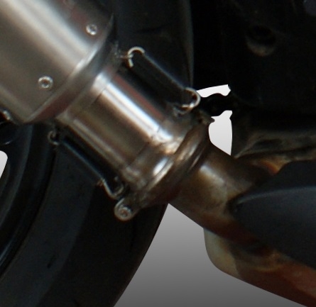 Exhaust compatible with Ktm Super Duke 1290 GT 2022-2024, Albus Evo4, Homologated legal slip-on exhaust including removable db killer and link pipe