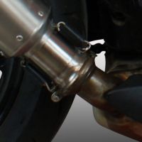 Exhaust compatible with Ktm Super Duke 1290 GT 2022-2024, Albus Evo4, Homologated legal slip-on exhaust including removable db killer and link pipe