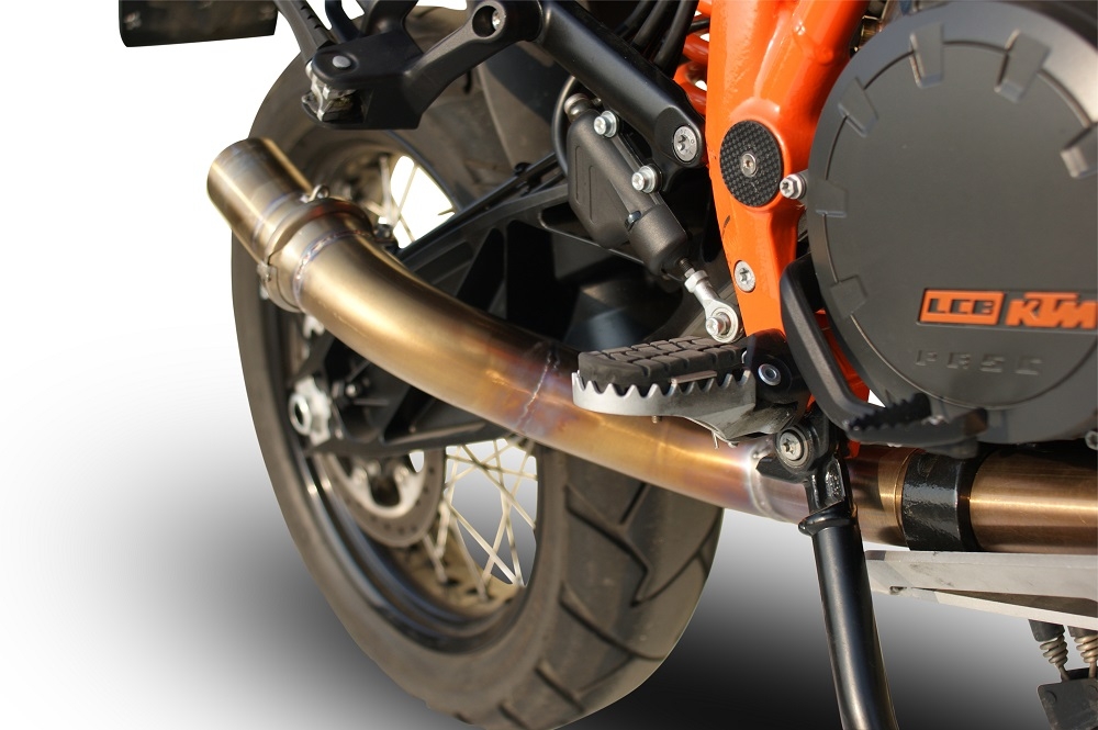 Esapament GPR compatibil cu Ktm LC 8 Super Adventure 1290 - S - R - T 2017 Teava decatalizator,Decatalizzatore
