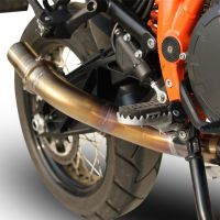 Esapament GPR compatibil cu Ktm LC 8 Super Adventure 1290 - S - R - T 2017 Teava decatalizator,Decatalizzatore