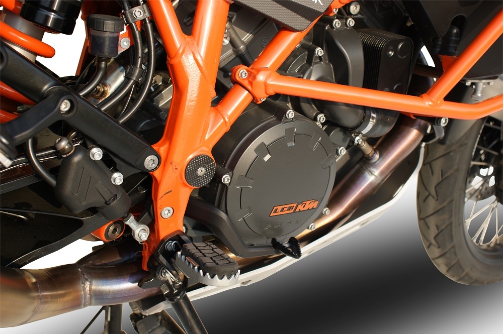 Esapament GPR compatibil cu Ktm LC 8 Super Adventure 1290 - S - R - T 2017 Teava decatalizator,Decatalizzatore
