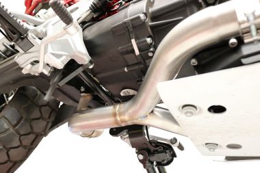 Esapament GPR compatibil cu Moto Guzzi V85 TT 2019 Teava decatalizator,Decatalizzatore