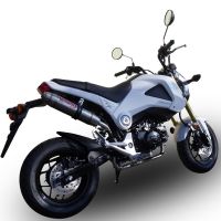 Exhaust compatible with Honda Msx - Grom 125 2018-2020, Deeptone Inox, Racing full system exhaust