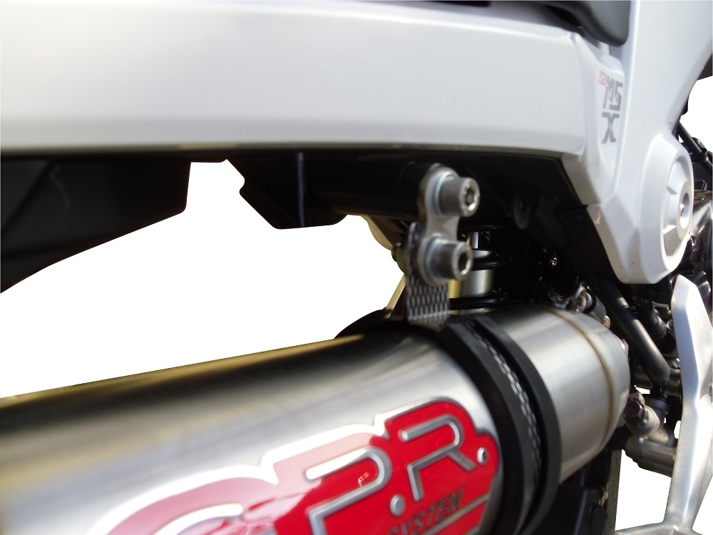 Exhaust compatible with Honda Msx - Grom 125 2018-2020, Deeptone Inox, Racing full system exhaust