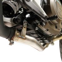 Exhaust compatible with Husqvarna Svartpilen 701 2018-2020, Decatalizzatore, Decat pipe