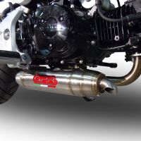 Exhaust compatible with Honda Msx - Grom 125 2013-2017, Deeptone Inox, Racing full system exhaust