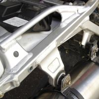 Esapament GPR compatibil cu Husqvarna Sm - Te 510  2007 Evacuare slip-on omologata, inclusiv db killer detașabil și cot de legătură,Furore Nero