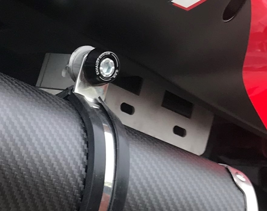 Esapament GPR compatibil cu Honda Vtr 1000 Sp-1 RC51  2000 Evacuare cu dublă omologare legală, inclusiv db killers și coturi de legătură detașabile,Furore Nero