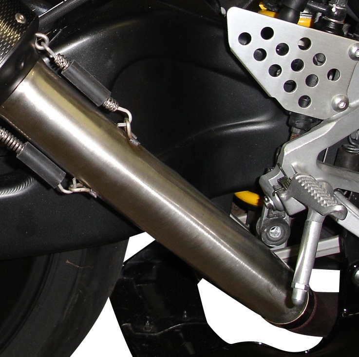Esapament GPR compatibil cu Honda Vtr 1000 Sp-2 RC51  2002 Evacuare cu dublă omologare legală, inclusiv db killers și coturi de legătură detașabile,Trioval