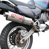 Esapament GPR compatibil cu Yamaha Xtz 750 Supertenere 1989 Evacuare slip-on omologata, inclusiv db killer detașabil și cot de legătură,Trioval