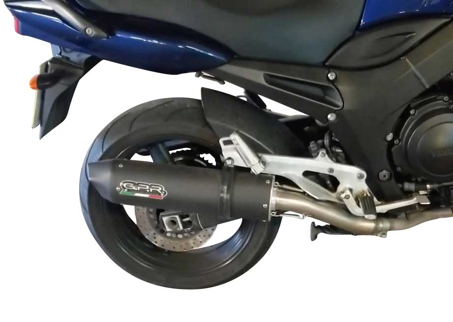   Yamaha Tdm 900 2002 Evacuare cu dublă omologare legală, inclusiv db killer detașabile, coturi de legătură și catalizatori,Furore Nero