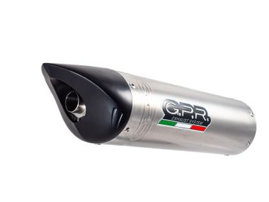 Esapament GPR compatibil cu Benelli Tnt 899 2008 Evacuare slip-on omologata, inclusiv db killer detașabil și cot de legătură,Tiburon Titanium
