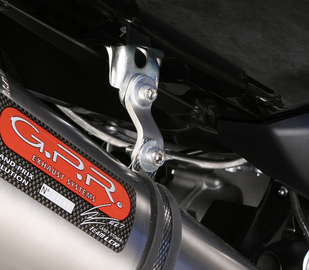 Exhaust compatible with Yamaha T-Max 500 2001-2011, Furore Nero, Homologated legal full system exhaust, including removable db killer