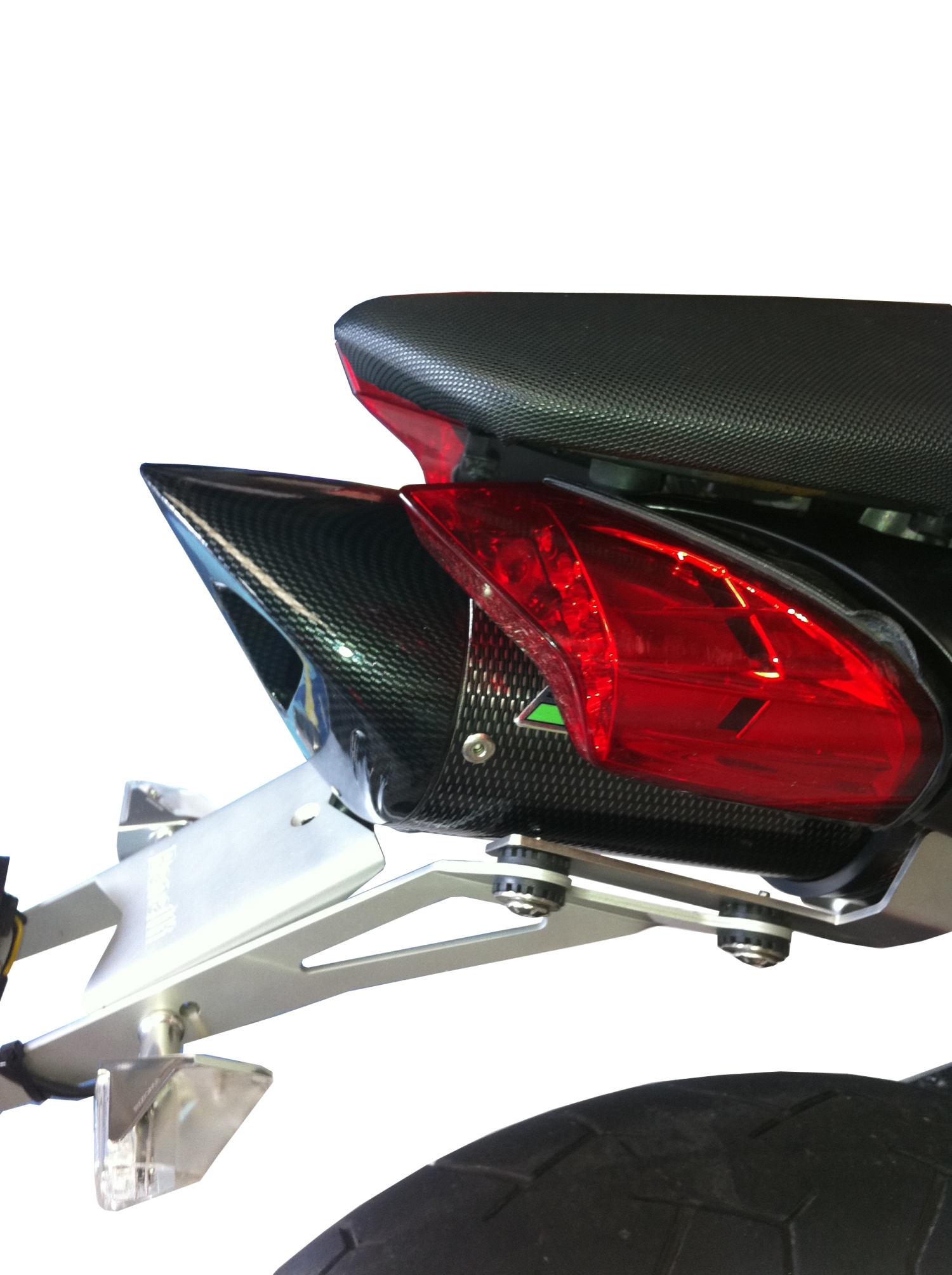 Exhaust compatible with Benelli Tnt 1130 2008-2016, Tiburon Poppy, Homologated legal slip-on exhaust including removable db killer and link pipe