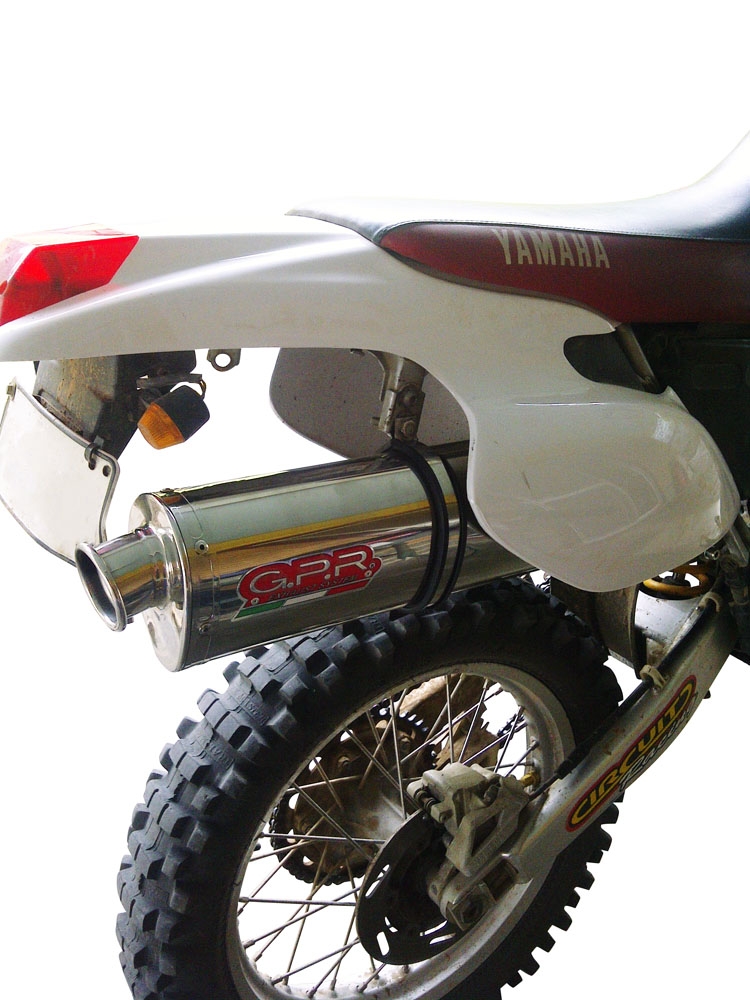 Esapament GPR compatibil cu Yamaha Tt 600 R - Tt 600 E 1998 Evacuare slip-on omologata, inclusiv db killer detașabil și cot de legătură,Trioval