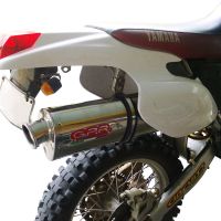 Esapament GPR compatibil cu Yamaha Tt 600 R - Tt 600 E 1998 Evacuare slip-on omologata, inclusiv db killer detașabil și cot de legătură,Trioval