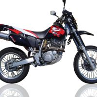 Esapament GPR compatibil cu Yamaha Tt 600 R - Tt 600 E 1998 Evacuare slip-on omologata, inclusiv db killer detașabil și cot de legătură,Trioval
