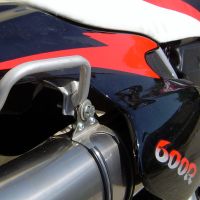 Esapament GPR compatibil cu Yamaha Tt 600 R - Tt 600 E 1998 Evacuare slip-on omologata, inclusiv db killer detașabil și cot de legătură,Trioval