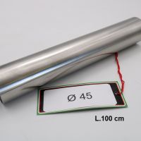 Esapament GPR compatibil cu Cafè Racer Cafè Racer 1 ,Tubo inox D. 45mm X 1mm L.1000mm