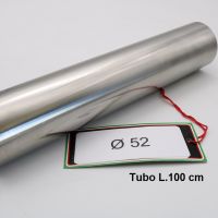 Esapament GPR compatibil cu Cafè Racer Cafè Racer 1 ,Tubo inox D. 52mm X 1mm L.1000mm