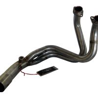 Esapament GPR compatibil cu Kawasaki Er 6 N - F  2012 Sistem complet de evacuare legal omologat, inclusiv db killer detașabil,M3 Inox 