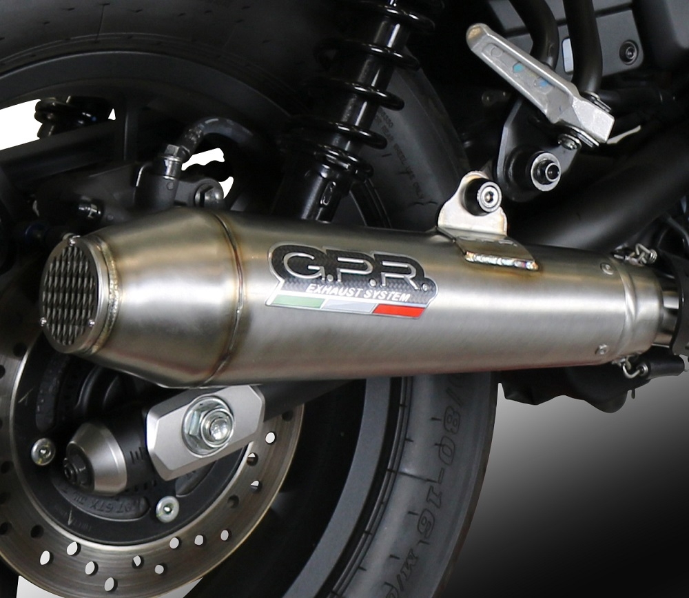Exhaust compatible with Zontes 350 GK 2022-2024, Ultracone, Racing full system exhaust, including removable db killer