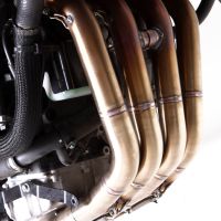 Exhaust compatible with Yamaha Xj 6 - Xj 600 Diversion 2009-2017, Furore Nero, Homologated legal full system exhaust, including removable db killer