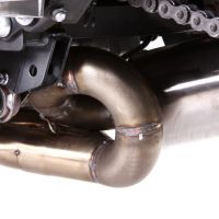 Exhaust compatible with Yamaha Xj 6 - Xj 600 Diversion 2009-2017, Furore Nero, Homologated legal full system exhaust, including removable db killer