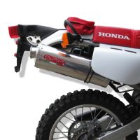 Esapament GPR compatibil cu Honda Xr 600 R  1988 Evacuare slip-on omologata, inclusiv db killer detașabil și cot de legătură,Trioval