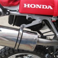 Esapament GPR compatibil cu Honda Xr 650 R 2000 Evacuare slip-on omologata, inclusiv db killer detașabil și cot de legătură,Trioval