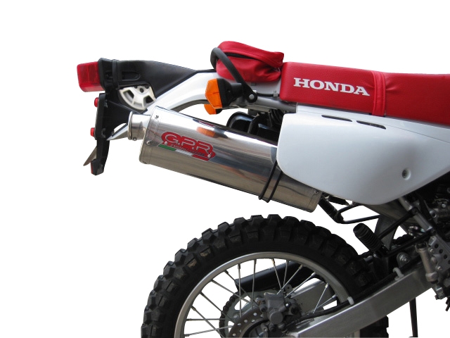 Esapament GPR compatibil cu Honda Xr 650 R 2000 Evacuare slip-on omologata, inclusiv db killer detașabil și cot de legătură,Trioval